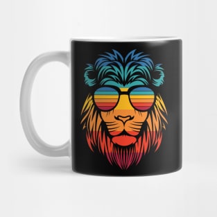 Retro Lion Mug